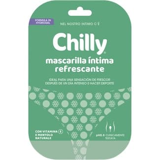 Mascarilla íntima refrescante ph 5.5 con vitamina E y mentol natural envase 1 unidad -