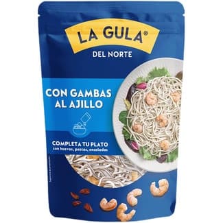 Alminuto fresca al ajillo con gambas sin lactosa envase 130 g -
