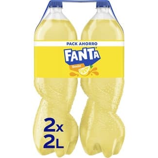 Refresco de limón con gas pack 2 botellas 2 l -
