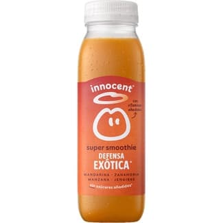 Súper Smoothie defensa exótica mandarina, zanahoria, manzana y jengibre botella 300 ml -