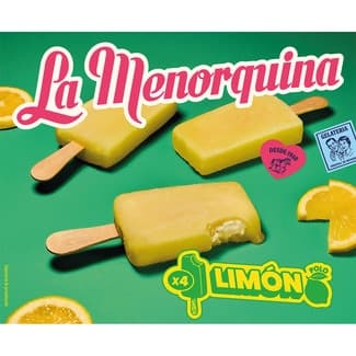Polo de limón 4 unidades estuche 400 ml -