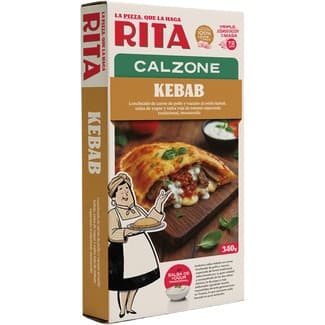 Pizza calzone al estilo kebab estuche 340 g -