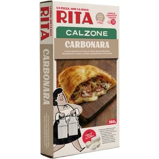Pizza calzone carbonara estuche 340 g -