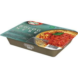 Spaguetti a la boloñesa bandeja 350 g -