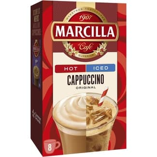 Café soluble Cappuccino Hot / Ice original estuche 8 unidades -