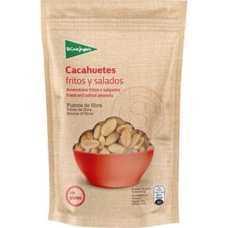 Cacahuetes fritos y salados Sin Gluten bolsa 150 g -
