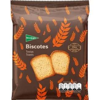 Biscotes fuente de fibra envase 225 g -