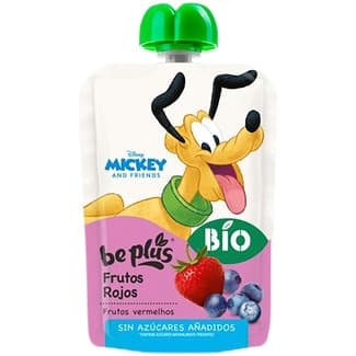Bio frutos rojos sin gluten 100% fruta desde 4 meses bolsita 100 g sin azúcares añadidos -