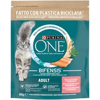Adult pienso para gatos adultos con salmón y cereales integrales bolsa 800 g -