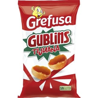 Gublins tijuana snacks de maíz sin gluten bolsa 135 g -