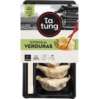 Gyozas de verduras 5 unidades envase 144 g -