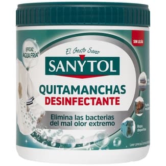 Quitamanchas desinfectante elimina las bacterias del mal olor extremo bote 450 g -