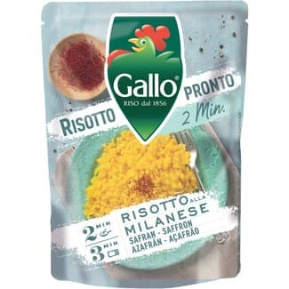Risostto milanés al azafrán paquete 250 g -