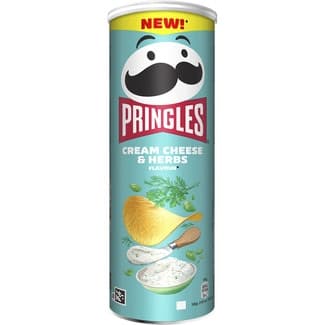 Aperitivo frito de patata sabor crema de queso e hierbas lata 165 g -