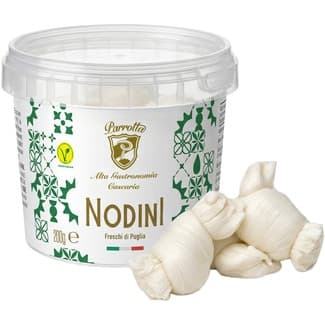 Queso italiano nodini mozzarella 4x50g envase 200 g neto escurrido -