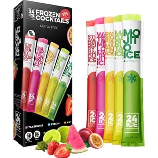 Cocktail Frozen mix sabores surtidos 5 unidades envase 325 ml -
