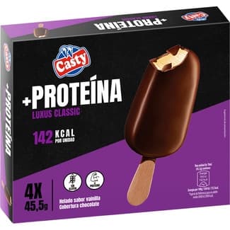 Bombón proteico clásico sin gluten 4 unidades estuche 280 ml -