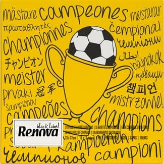 Servilletas decoradas 3 capas 33 x 33 cm paquete 20 unidades -