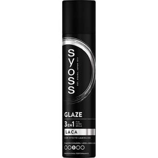 Laca fijadora Glaze 3 en 1 con efecto iluminador Fijación 3 spray 300 ml -