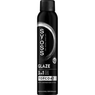 Top Coat Glaze 3 en 1 con efecto iluminador spray 200 ml -
