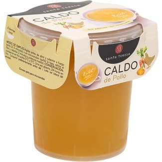 Caldo de pollo sin gluten vaso 400 ml -