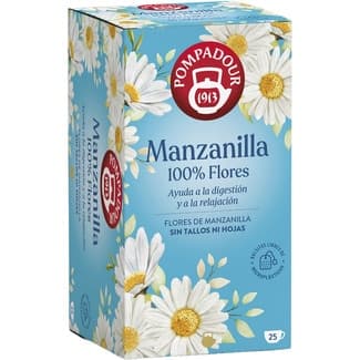 Infusión de manzanilla 100% flores estuche 20 bolsitas -