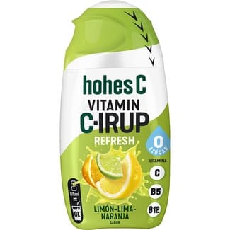 Vitamin C-Irup Refressh zumo sabor imón, lima, naranja dosificador 65 ml -