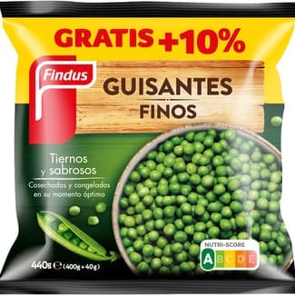 Guisantes finos bolsa 440 g -