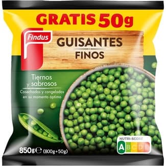 Guisantes finos bolsa 850 g -