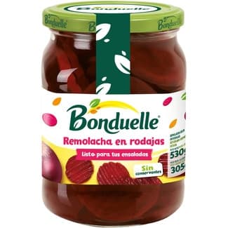 Remolacha en rodajas frasco 305 g neto escurrido -