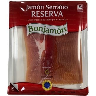 Jamón serrano Reserva ETG en lonchas envase 240 g -