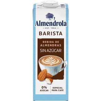 Barista bebida de almendras sin azúcar brik 1 l -