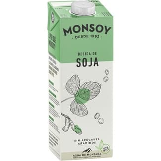 Bebida de soja sin azúcares añadidos ecológica brik 1 l -