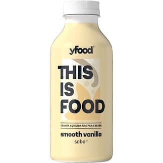 This is Food batido sustitutivo sabor vainilla bote 500 ml sin gluten sin lactosa -