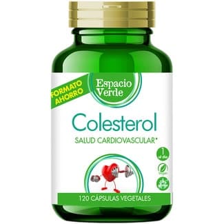 Colesterol salud cardiovascular bote 120 cápsulas formato ahorro -