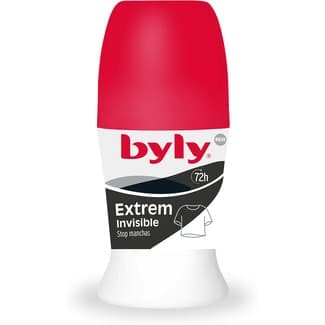 Desodorante roll-on Extrem Invisible 72h antitranspirante envase 50 ml -