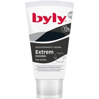 Desodorante en crema Extrem Invisible 72h antitranspirante frasco 00050 ml -