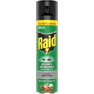 Insecticida volador Hogar e Ingeriores flores frescas spray 400 ml -