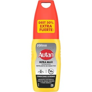 Repelente de insectos mosquitos asociados a virus del dengue, malaria y fiebre amarilla vaporizador 100 ml -
