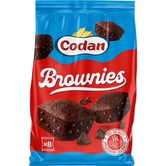 Brownies con chocolate 8 unidades paquete 200 g -