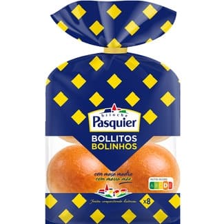 Bollitos con masa madre 8 unidades bolsa 320 g -