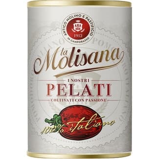Tomate entero pelado 100% italiano lata 400 g -
