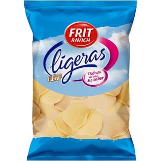 Patatas fritas ligeras bolsa 125 g -