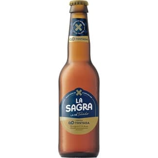 Cerveza tostada 0.0 botella 33 cl -