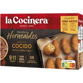 Recetas Horneables croquetas de cocido estuche 340 g -