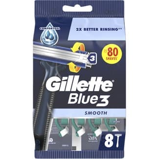 Blue 3 maquinillas de afeitar desechables bolsa 8 unidades -